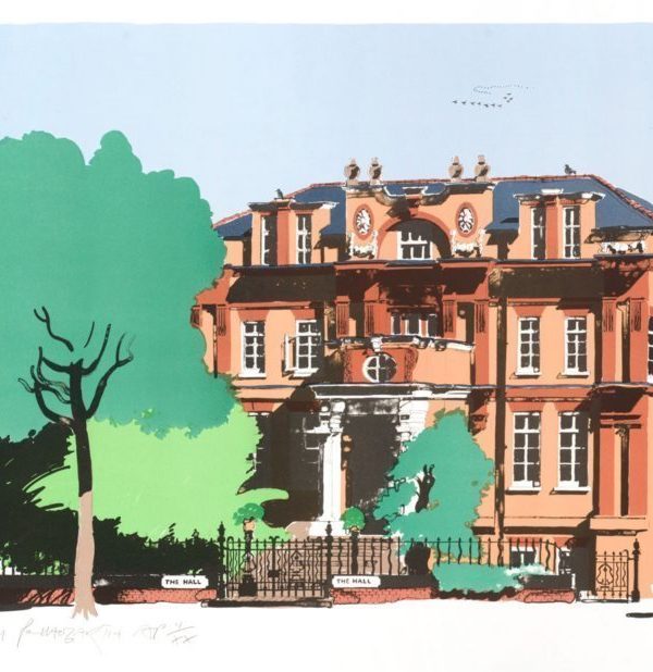 The Hall by Paul Hogarth OBE RA